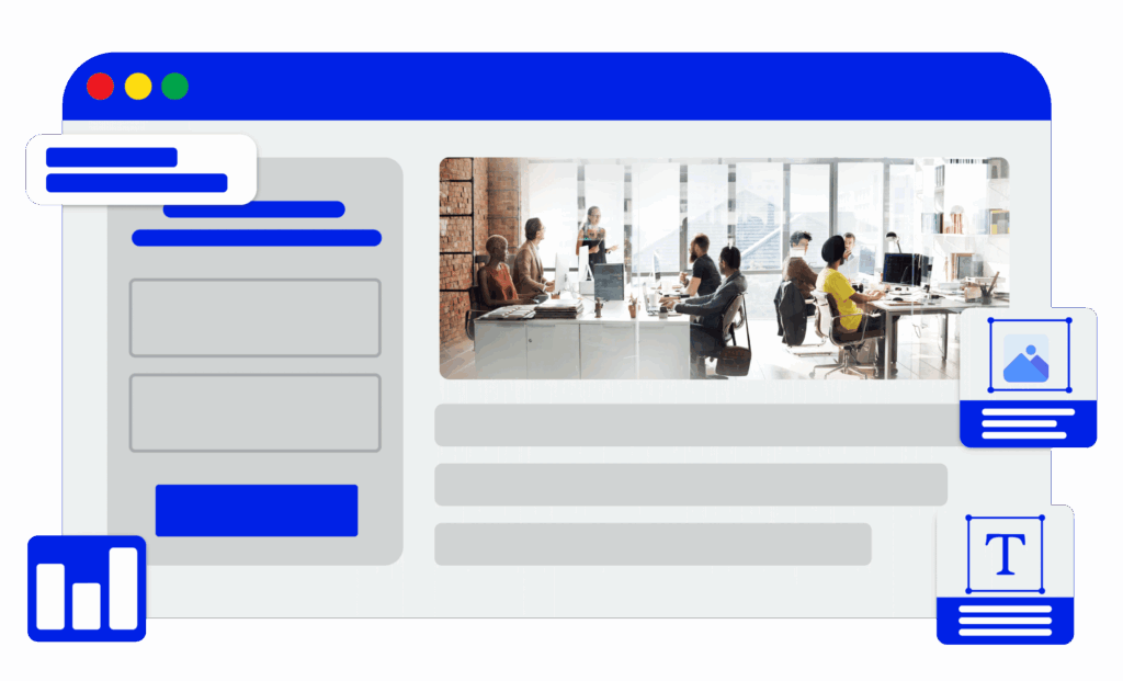 landing page