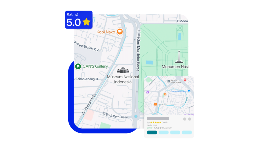 no 1 di google maps