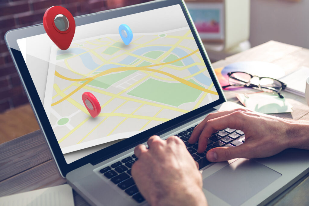 membuat titik di google maps